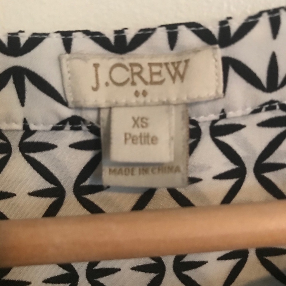 J.Crew Patterned Shell - Picture 3 of 5